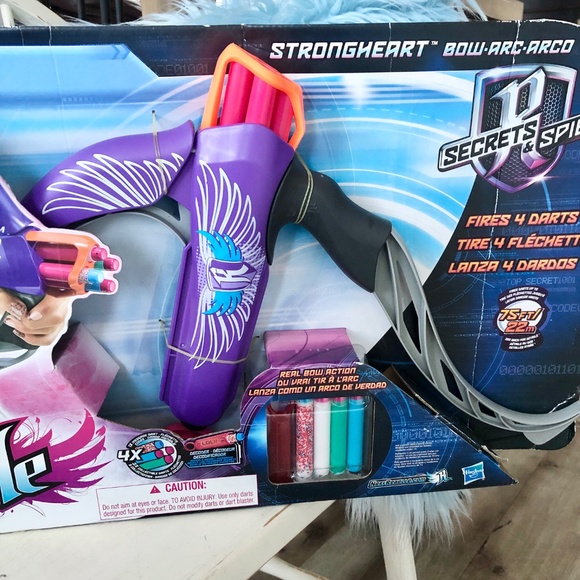 NERF, Rebelle, Secrets & Spies, Strongheart Bow, 2014, NEW, Old Stock, RARE - Picture 4 of 14